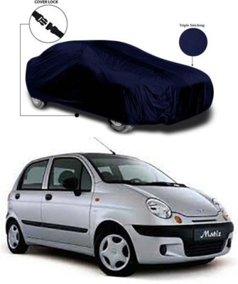 Gromaa Car Cover For Daewoo Matiz (Without Mirror Pockets)(Blue)