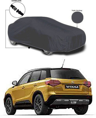 Wadhwa Creations Car Cover For Maruti Suzuki Vitara (Without Mirror Pockets)(Grey)