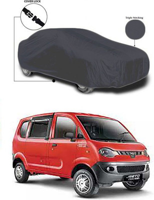 Gromaa Car Cover For Mahindra Jeeto (Without Mirror Pockets)(Grey)