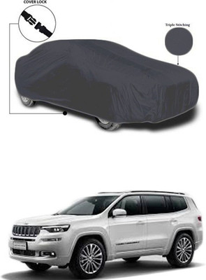 Wadhwa Creations Car Cover For Jeep Universal For Car (Without Mirror Pockets)(Grey)