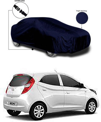 Wadhwa Creations Car Cover For Hyundai Eon (Without Mirror Pockets)(Blue)