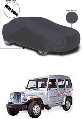 Wadhwa Creations Car Cover For Mahindra Marshal (Without Mirror Pockets)(Grey)