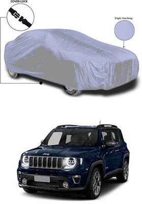 Wadhwa Creations Car Cover For Jeep Renegade (Without Mirror Pockets)(Silver)
