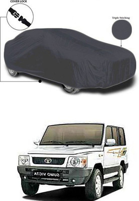 Wadhwa Creations Car Cover For Tata Sumo Victa (Without Mirror Pockets)(Grey)