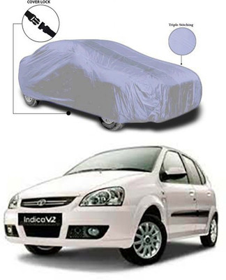 Wadhwa Creations Car Cover For Tata Indica V2 (Without Mirror Pockets)(Silver)