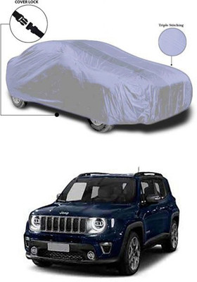 Wadhwa Creations Car Cover For Jeep Renegade (Without Mirror Pockets)(Silver)