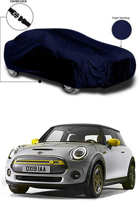 Wadhwa Creations Car Cover For Mini Cooper Universal For Car (Without Mirror Pockets)(Blue)