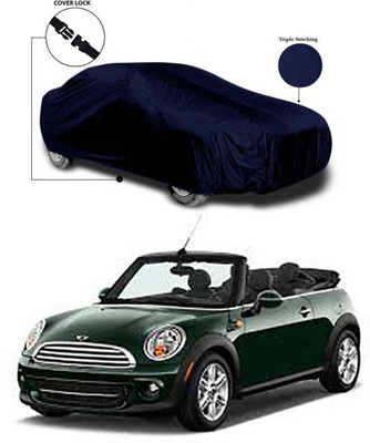 Wadhwa Creations Car Cover For Mini Cooper Convertible (Without Mirror Pockets)(Blue)