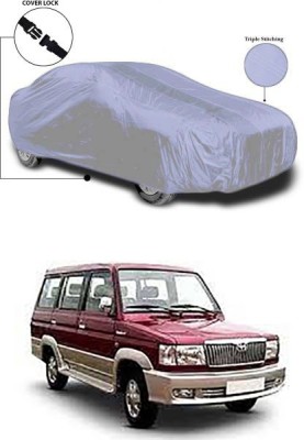 Gromaa Car Cover For Toyota Qualis (Without Mirror Pockets)(Silver)