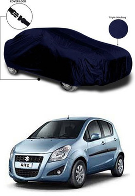Wadhwa Creations Car Cover For Maruti Suzuki Ritz (Without Mirror Pockets)(Blue)