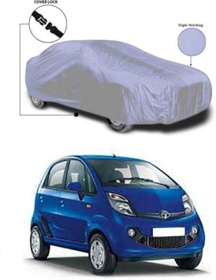 Gromaa Car Cover For Tata Nano (Without Mirror Pockets)(Silver)