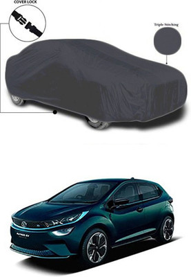 Gromaa Car Cover For Tata Altroz EV (Without Mirror Pockets)(Grey)