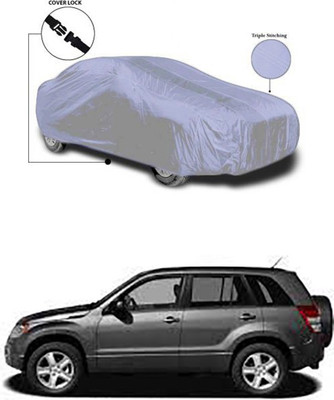Gromaa Car Cover For Maruti Suzuki Grand Vitara (Without Mirror Pockets)(Silver)