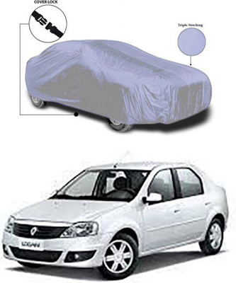 Gromaa Car Cover For Mahindra Logan (Without Mirror Pockets)(Silver)