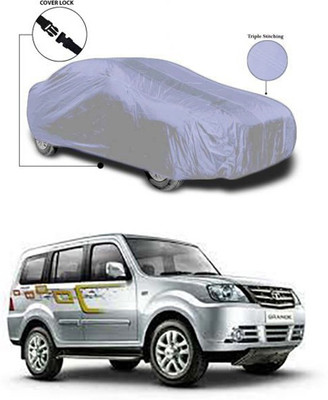 Wadhwa Creations Car Cover For Tata Sumo Grande (Without Mirror Pockets)(Silver)