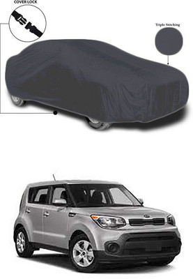 Wadhwa Creations Car Cover For Kia Soul (Without Mirror Pockets)(Grey)