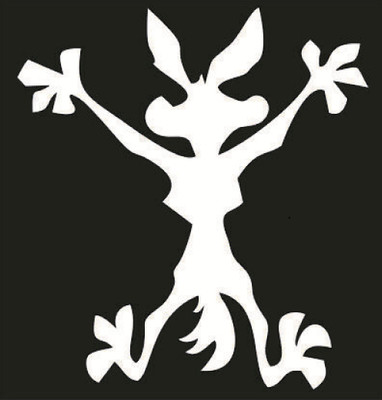 Helsov Sticker & Decal for Car & Bike(White)