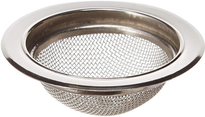 Giffy Kitchen Sink Stainless Steel Push Down Strainer(11.5 cm Set of 1)