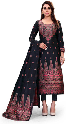 Fashion Ritmo Jacquard Self Design Kurta & Churidar Material