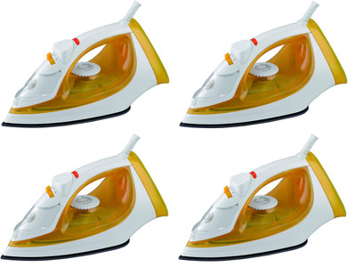 Usha steam pro siSI3816 PACK OF 4 1600 W Steam Iron  (MUSTRED White)