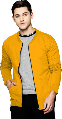 Leotude Full Sleeve Solid Men Jacket