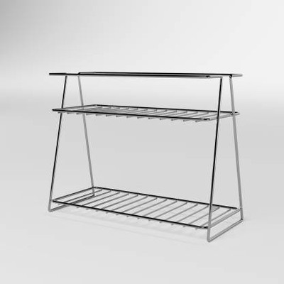 Somkala Containers Kitchen Rack Steel
