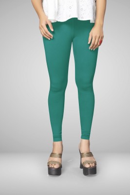 KESHAV SRUSHTI Ankle Length  Western Wear Legging(Green, Solid)