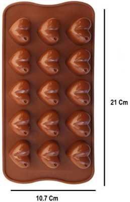 H D Enterprise Silicone Chocolate Mould 15(Pack of 1)
