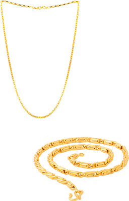 JIPPA Necklace Chain Gold-plated Plated Alloy Chain