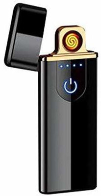 XITARA USB Charging Finger Touch Cigarette Pocket Lighter Pocket Lighter(black)