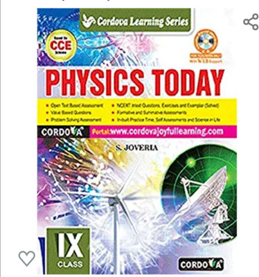 Cordova Physics Today Class 9th(Paperback, S.JOVERIYA)