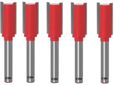 LIEUTENANT SHANK 8-MM ( Cut Dia.12 MM) STRAIGHT ROUTER/TRIMMER BITS 9505 Rotary Bit Set(5 Bits)