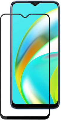 BRENZZ Edge To Edge Tempered Glass for TECNO Spark 7, Tecno Spark 7T(Pack of 1)