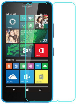 U-Verse Tempered Glass Guard for Nokia Lumia 640 (Transparent)(Pack of 1)