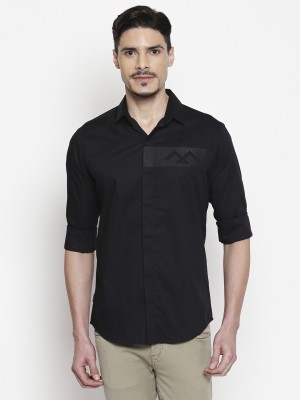 mufti-men-printed-casual-black-shirt-12