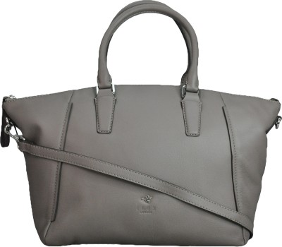 Ilex London Grey Shoulder Bag 7717TAUPE WOMEN SHOULDER WITH TOP ZIP CLOSURE