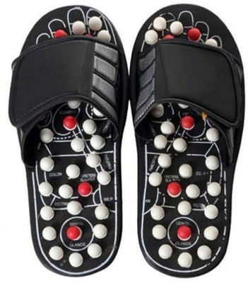 jasvi Men Slides(Black , 10)