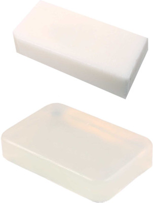AANJNEY Combo Pack of Goat Milk & Glycerin Ultra Clear Melt & Pour Soap Base.(200 gm Each)(2 x 200 g)
