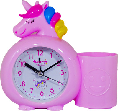 Johnnie Boy Analog Pink Clock