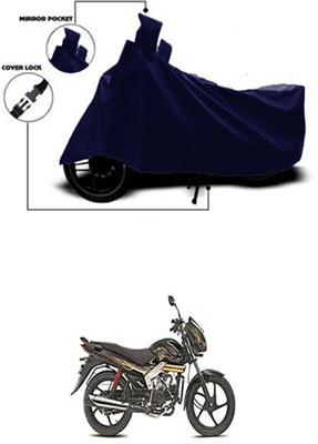 Wadhwa Creations Two Wheeler Cover for Mahindra(Blue)