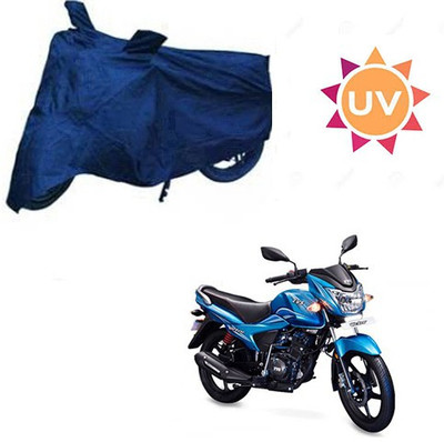 RPSENTTERPR Waterproof Two Wheeler Cover for TVS(Victor New, Blue)