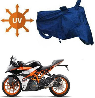 RPSENTTERPR Waterproof Two Wheeler Cover for KTM(RD 350, Blue)