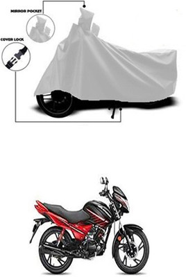 Wadhwa Creations Two Wheeler Cover for Yamaha(SZ R, Silver)