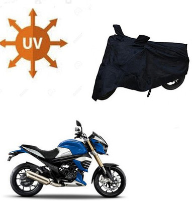 Feel heaven Waterproof Two Wheeler Cover for Hero(HF Deluxe, Black)