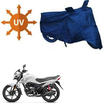 RPSENTTERPR Waterproof Two Wheeler Cover for Honda(Livo, Blue)