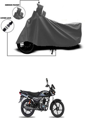 Gromaa Two Wheeler Cover for Hero(Grey)