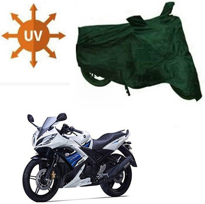 RPSENTTERPR Waterproof Two Wheeler Cover for Yamaha(YZF R15 S, Green)