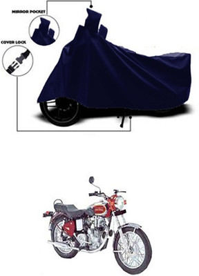 Wadhwa Creations Two Wheeler Cover for Royal Enfield(Blue)