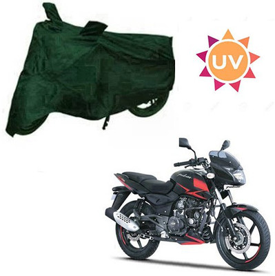 RPSENTTERPR Waterproof Two Wheeler Cover for Bajaj(Pulsar 180 DTS-i, Green)