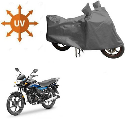 Feel heaven Waterproof Two Wheeler Cover for Honda(Dream Neo, Grey)